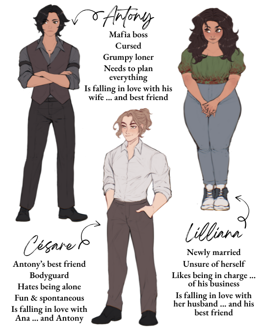 Antony, Cesare, and Lilliana